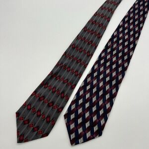 Facets Tie Lot Of 2